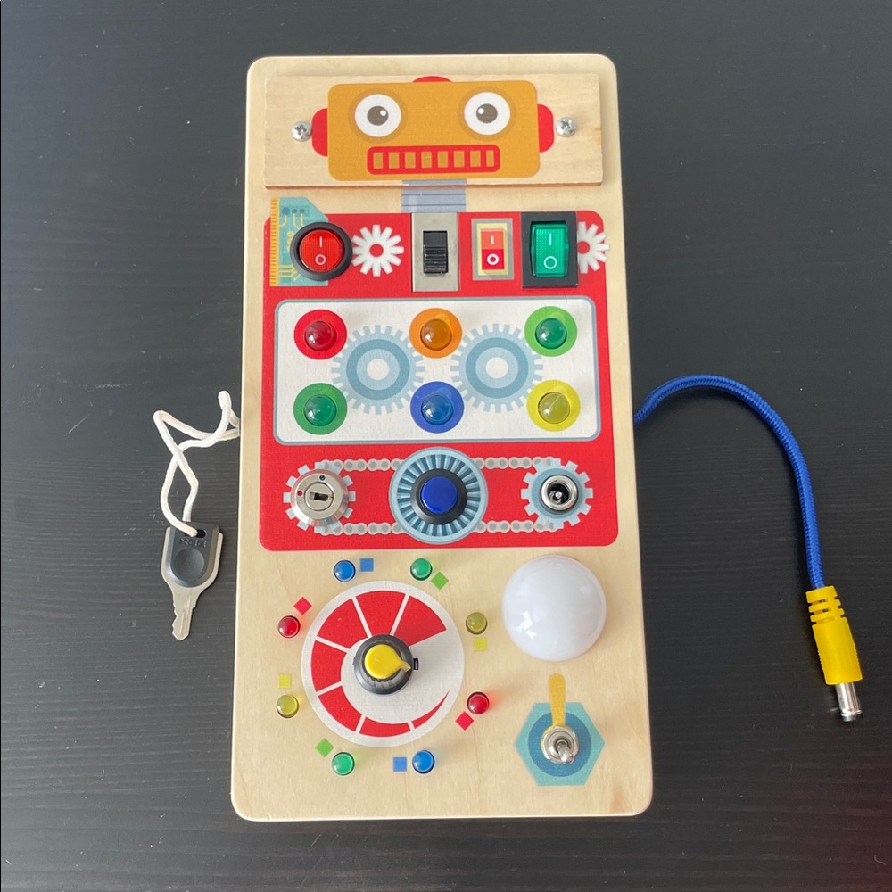 Asweets Red Robot Busy Board